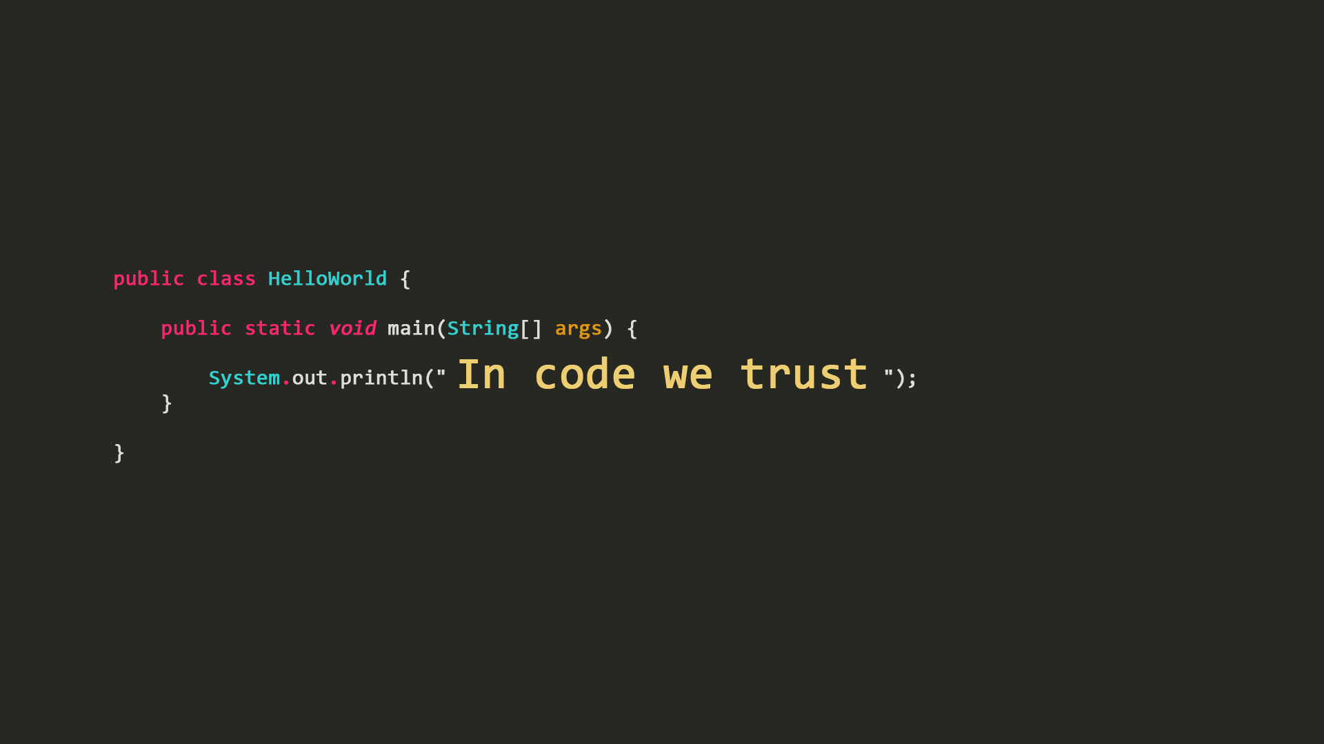 In Code We Trust Wallpaper Coding Quotes