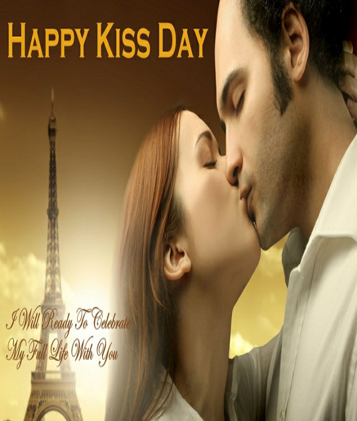 Happy Kiss Day Wallpaper Image Msg
