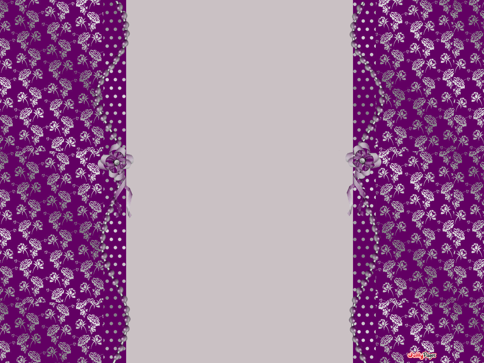Fancy Purple Ger Layout Template Background Jelly S