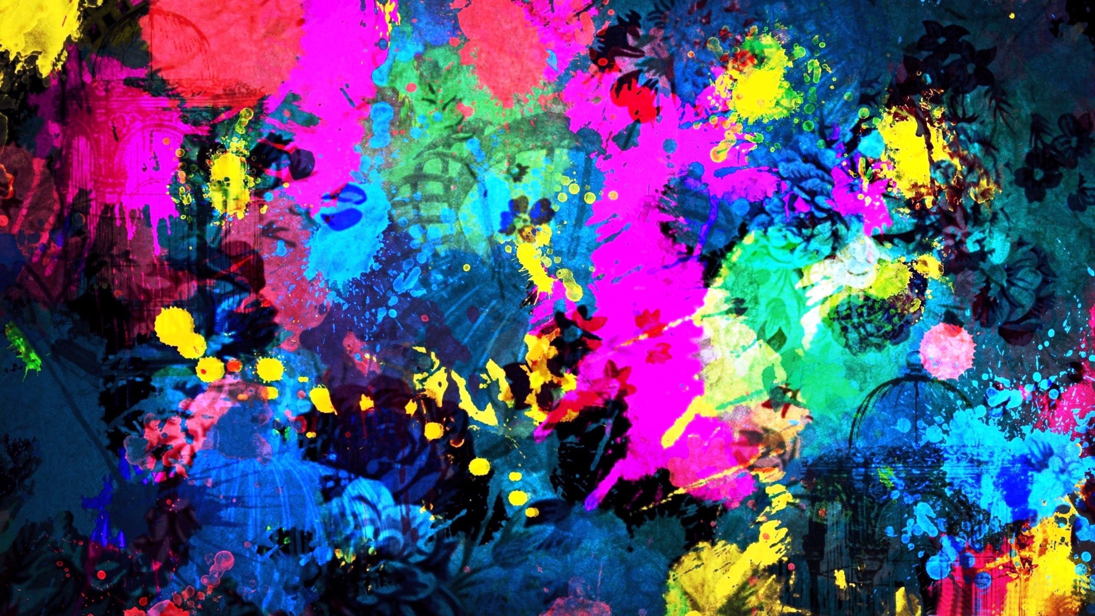 Color Art Abstract 4k Wallpaper
