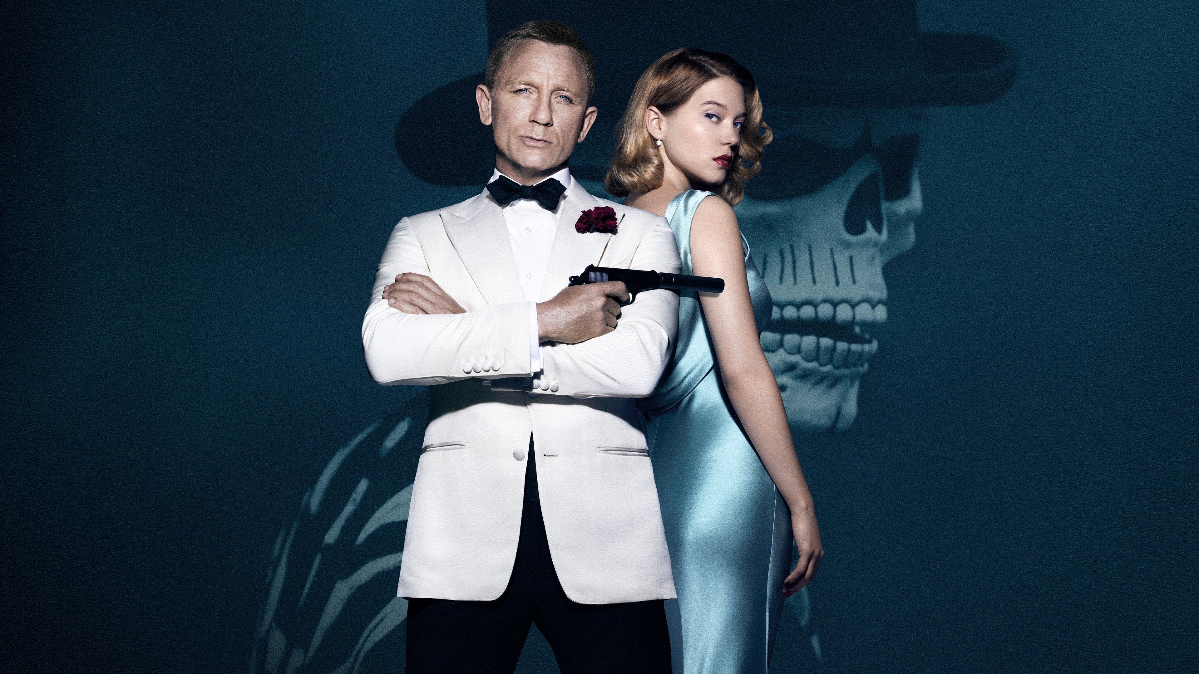 James Bond L A Seydoux And Madeleine Swann 4k Ultra HD Wallpaper