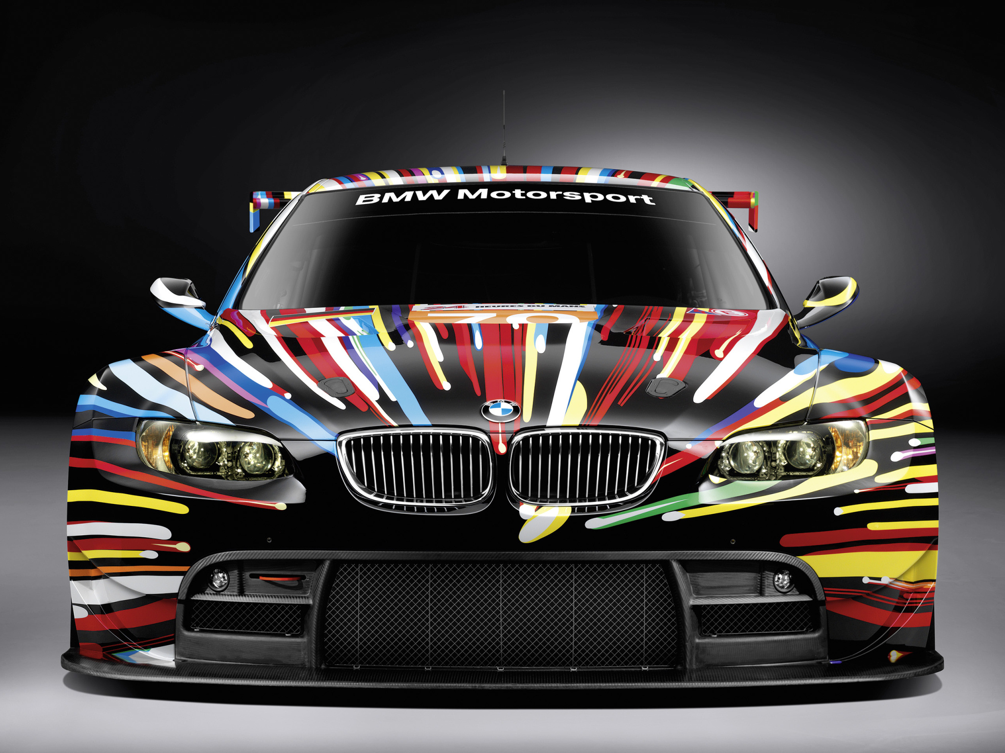 Bmw M3 Gt2 Jeff Koons Art Car E92 Wallpaperbmw