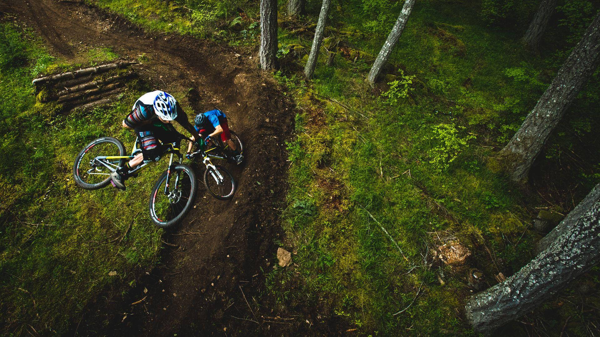 Bike Rider Wallpaper