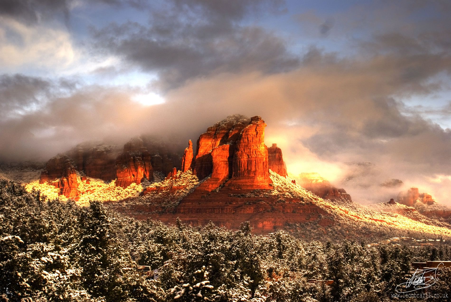 Photos Of Sedona In The Winter HD Gorgeous