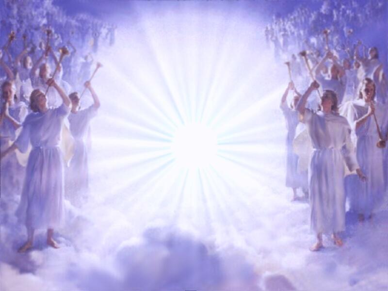 Heavenly Angel Background By Divine Angels