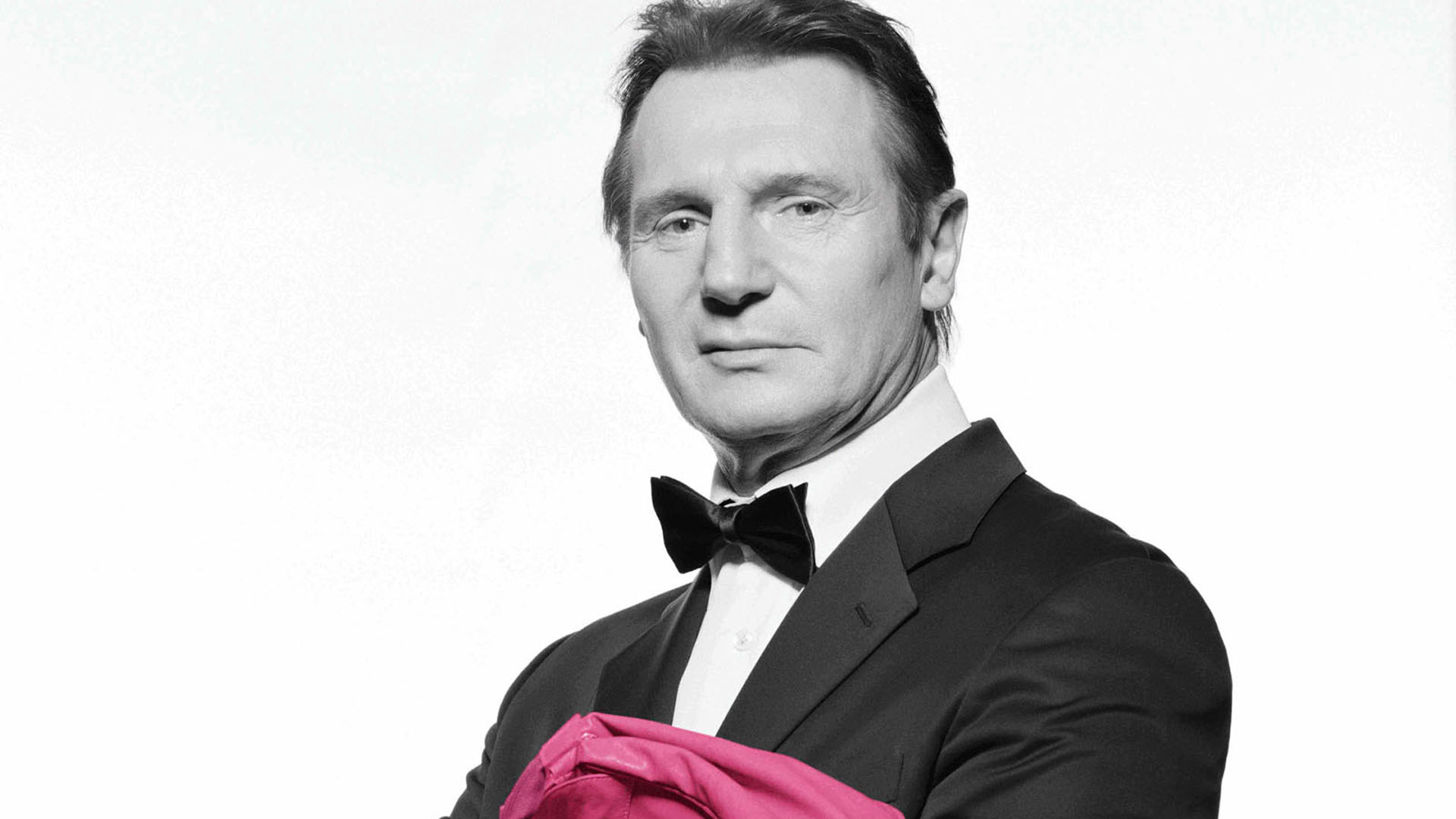 Elegant Celebrity In Tuxedo HD Wallpaper