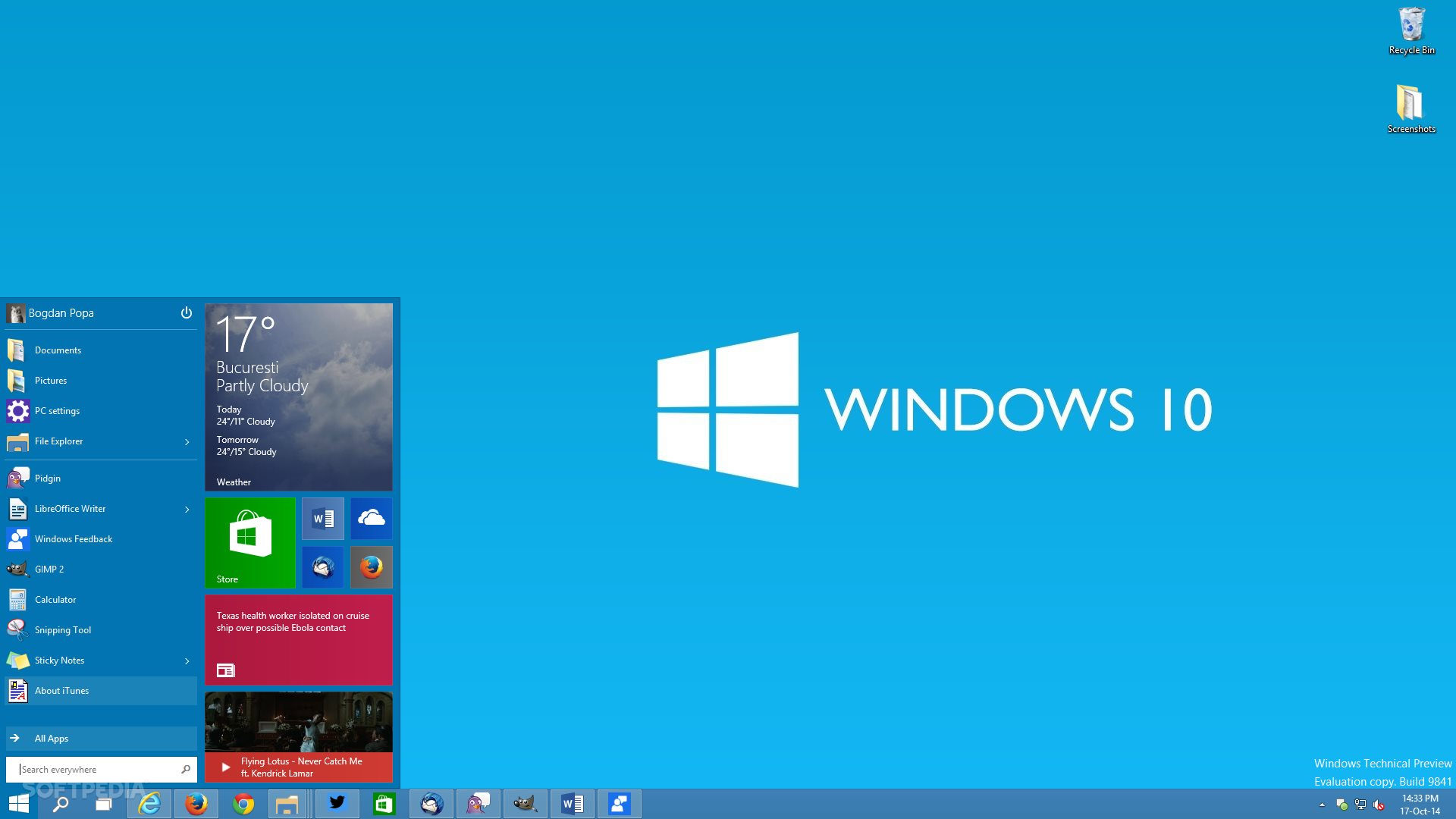 Windows Preview Usability Screenshots win10themesnet