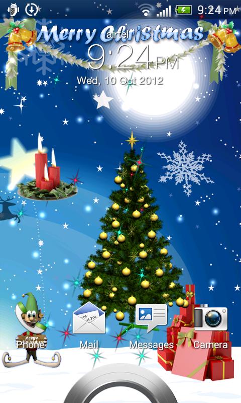 Christmas 3d Live Wallpaper Screenshot