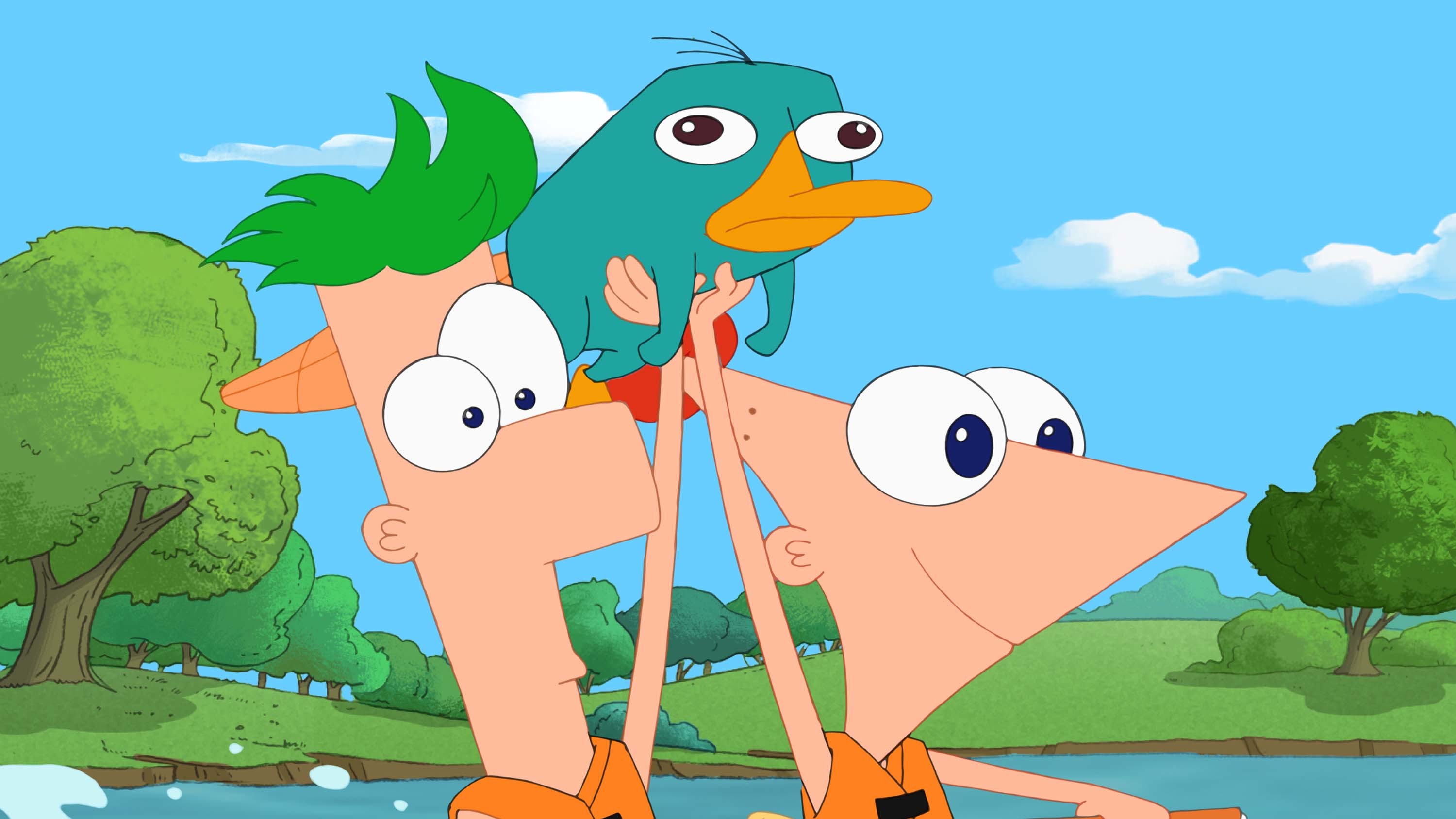 Season 1 of Phineas and Ferb Plex iPhone Wallpapers Free Download