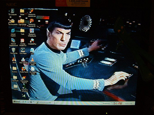 Spock Controls Star Trek Wallpaper A Photo On Iver