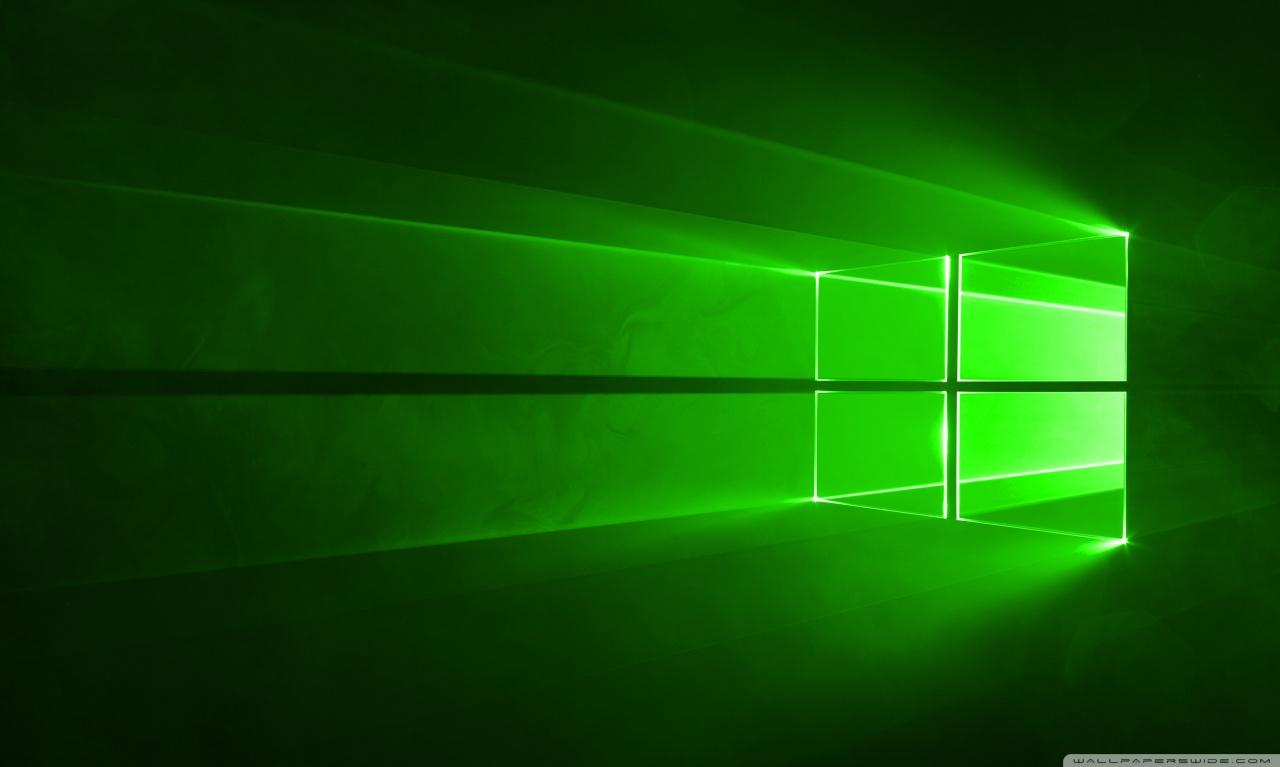 Windows Green Ultra HD Desktop Background Wallpaper for