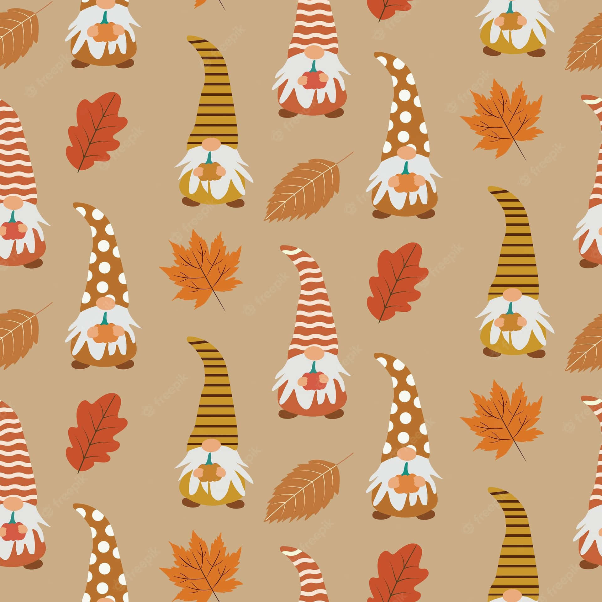Cute Thanksgiving Background Wallpaper