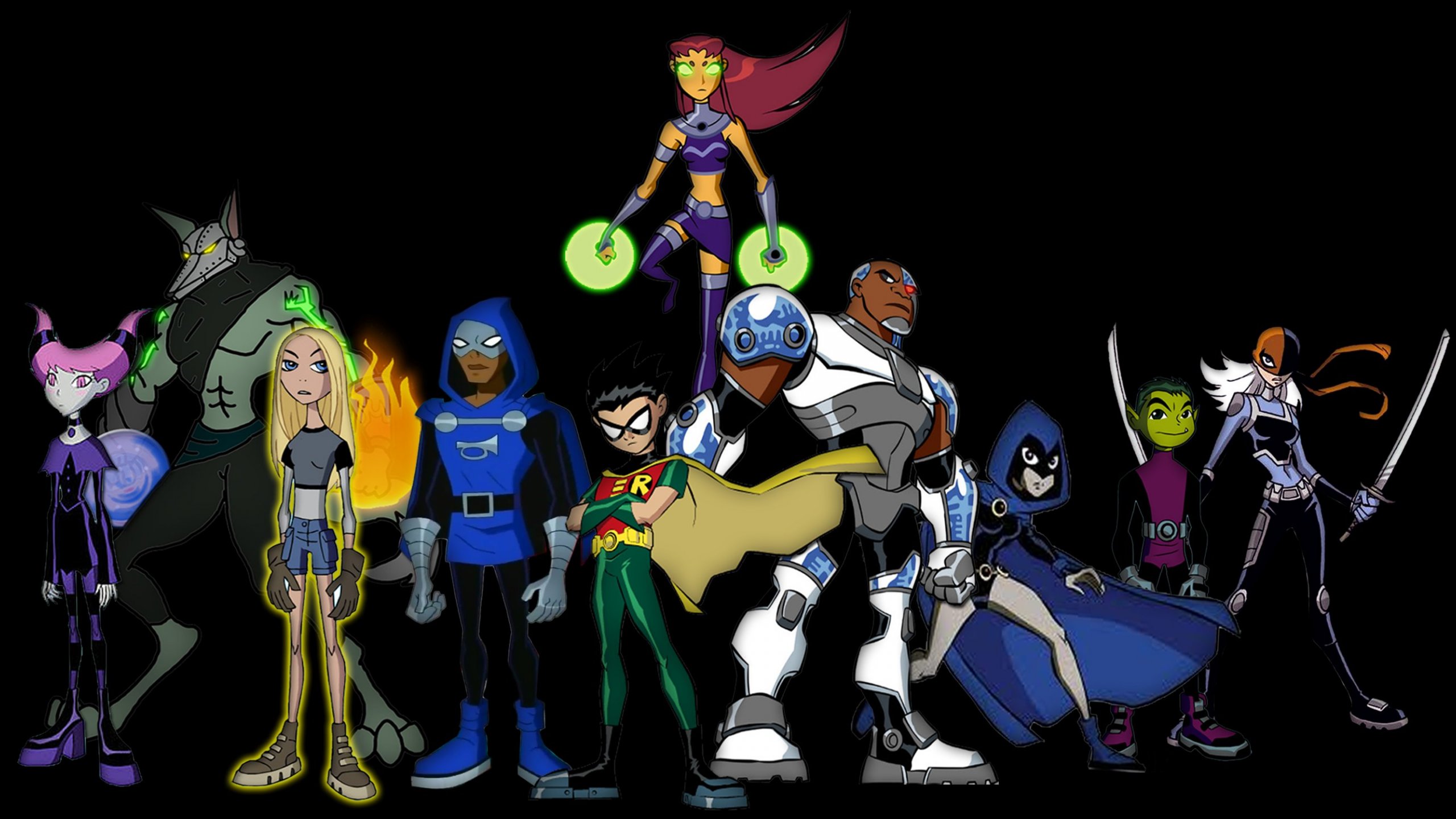 Teen Titans Background