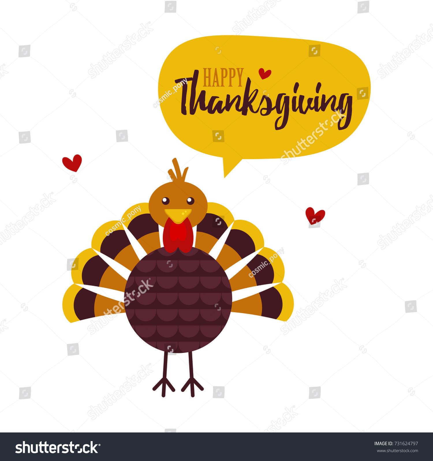Free download Cute Cartoon Turkey Character Happy Thanksgiving Stock ...