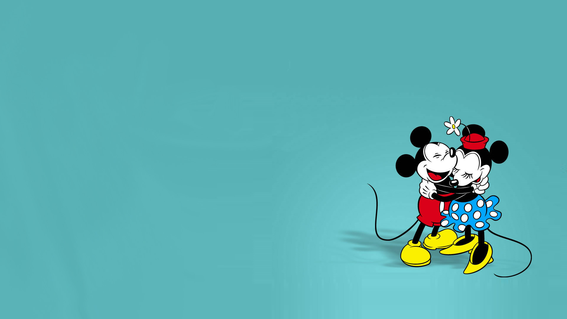  1920 x 1080 Minnie Mouse wallpaper image and choose Set as Background