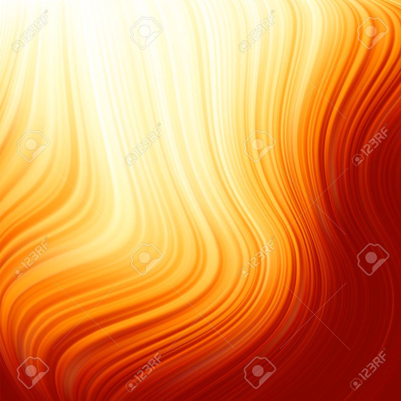 Abstract Glow Twist Background With Fire Flow Royalty