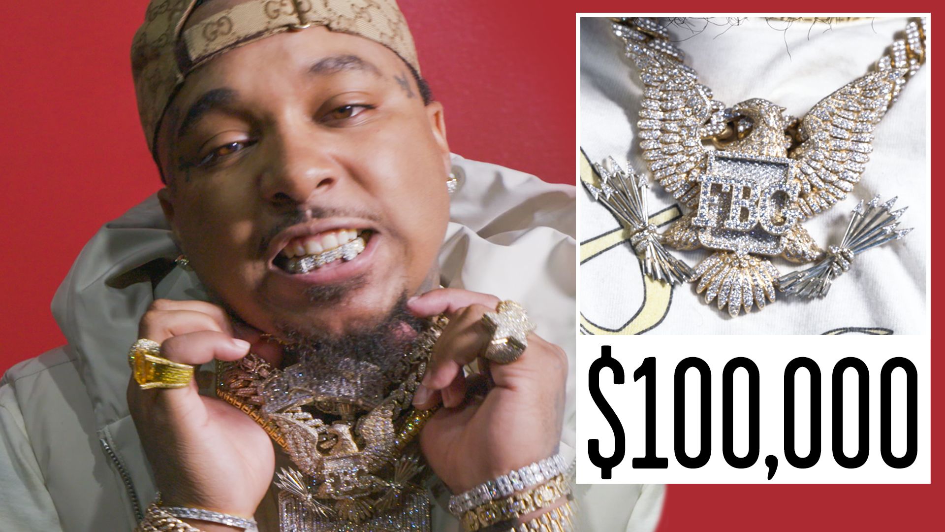 Watch Doe Boy Shows Off His Insane Jewelry Collection On The