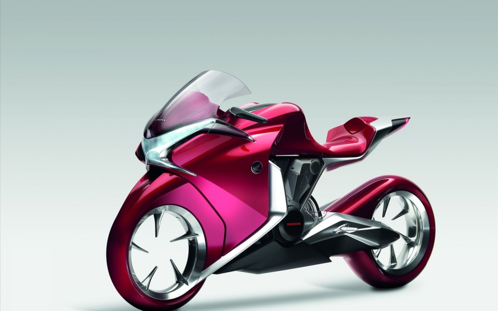 Crazy Looking Honda V4 The Concept Of Future Bike HD