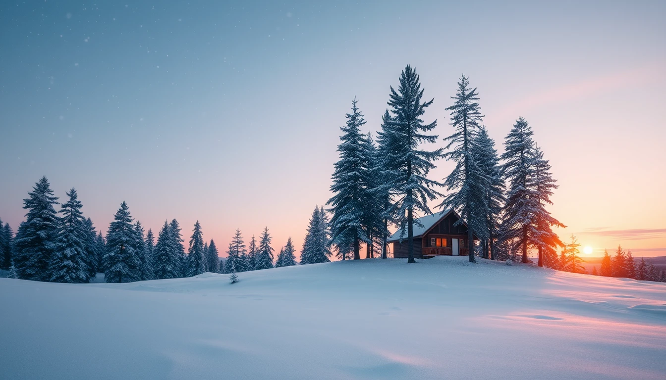 Winter Background Wallpaper