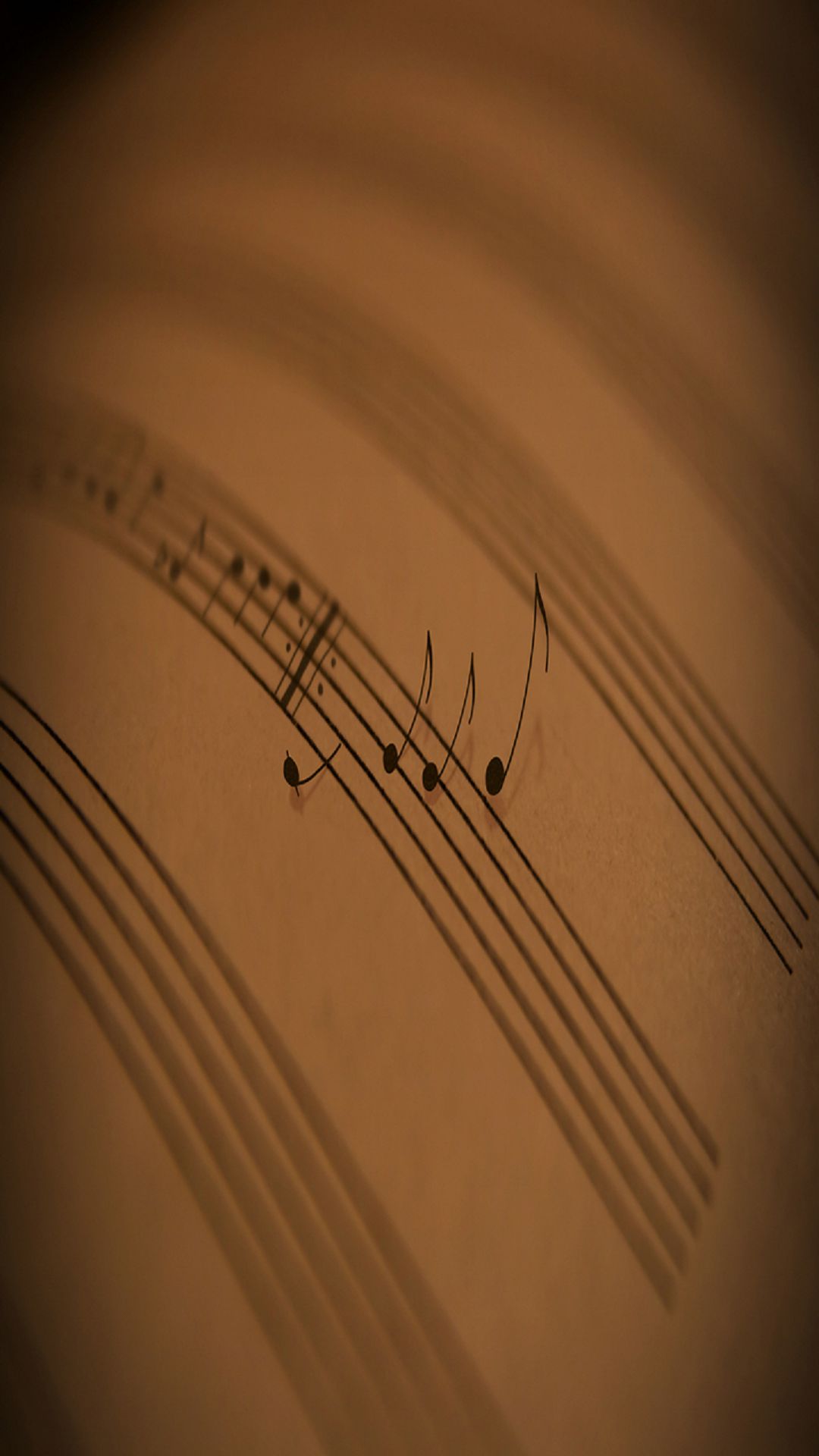 Galaxy S4 Wallpaper Musical Score Android