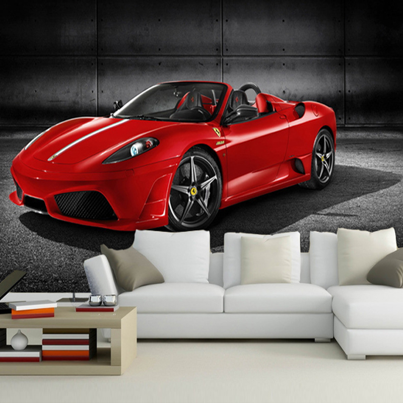 Custom Any Size Car Posters Magazine Sports Cars Mural Wallpaper