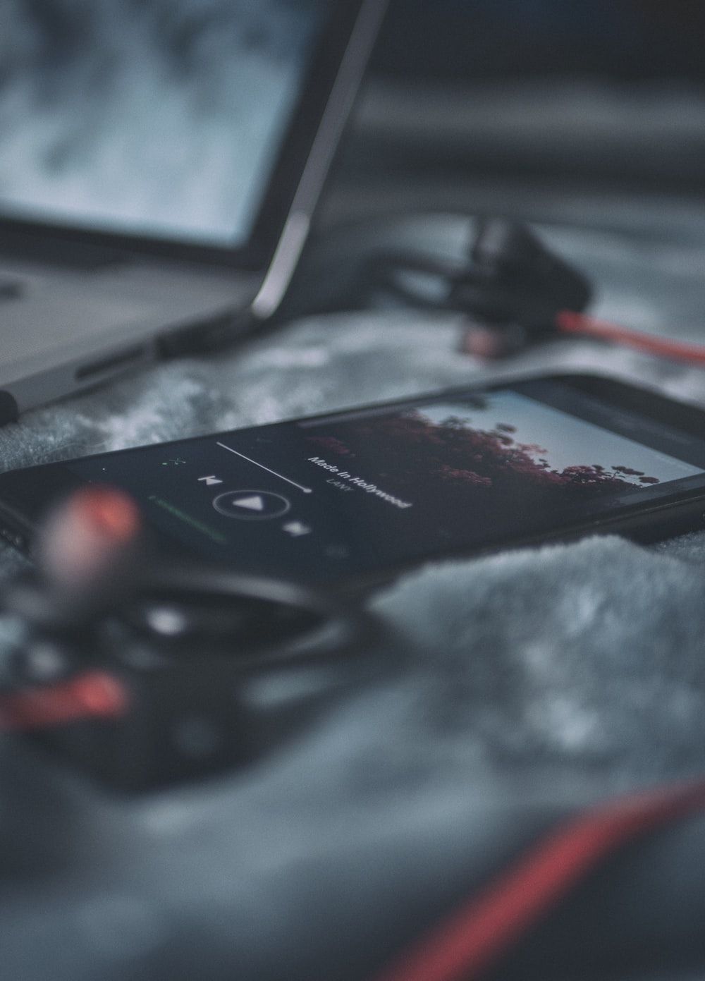 Listening To Music Wallpaper Top