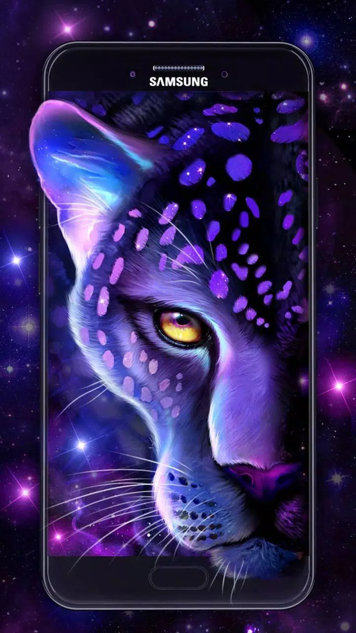 Free download Neon Leopard for Android APK Download [720x1280] for your ...