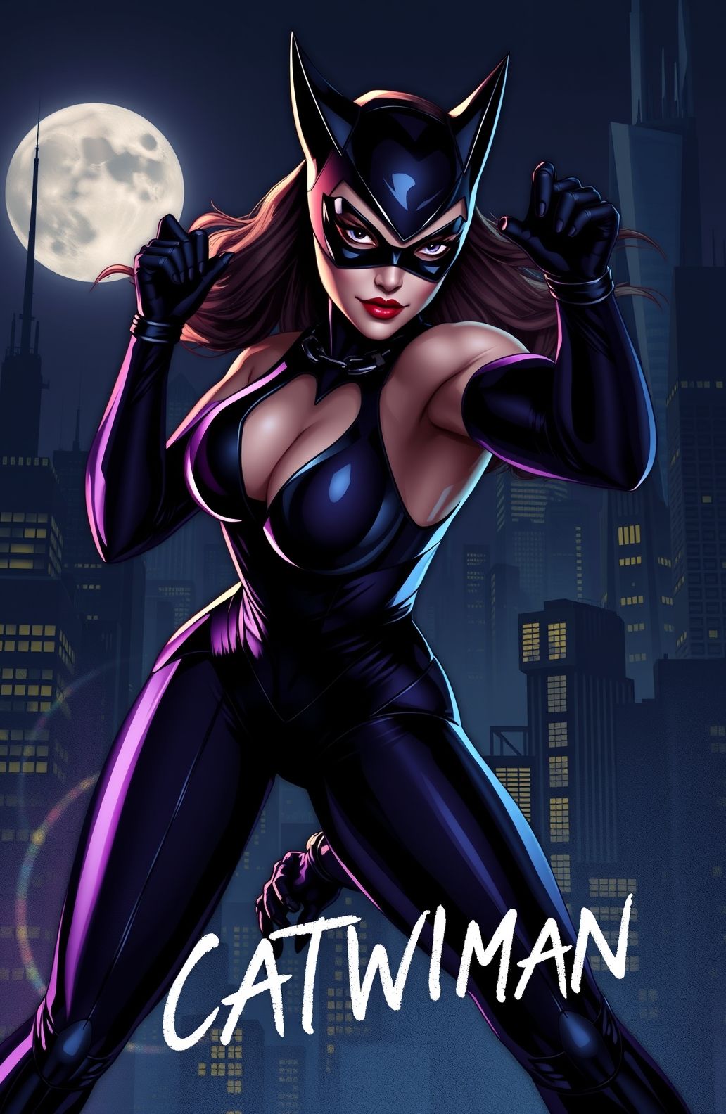 Anne Hathaway Catwoman Wallpaper
