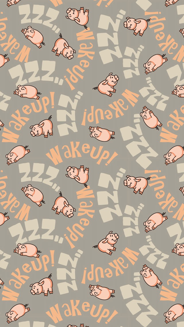 Cute pig background iPhone 5 wallpapers Top iPhone 5