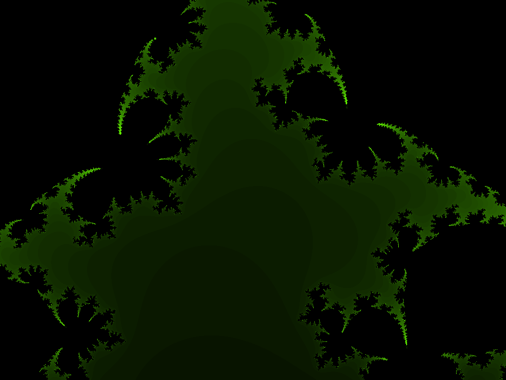 Green Fractal Maskedangle