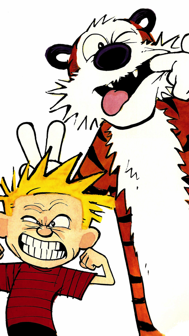 Calvin And Hobbes iPhone