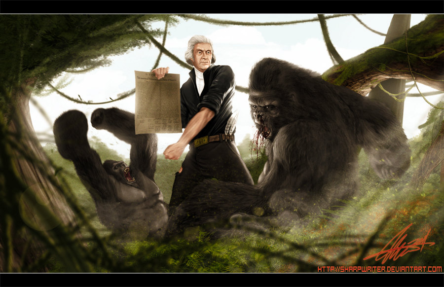 And Action Epic Presidents Art For President S Day By Jason Heuser