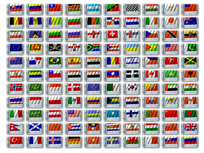 Desktop Wallpaper Flags Of The World