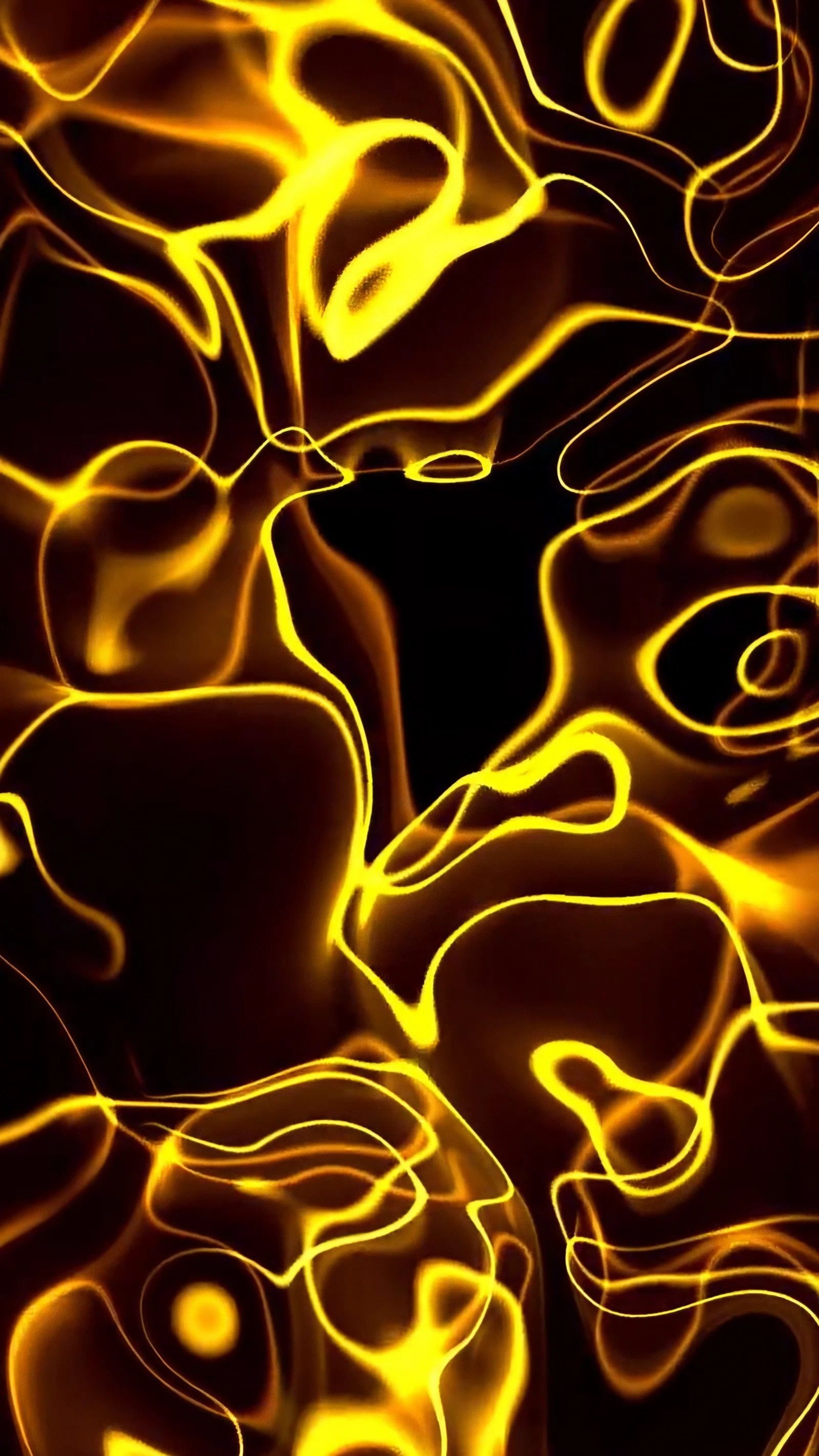 Neon Yellow Aesthetic Wallpaper