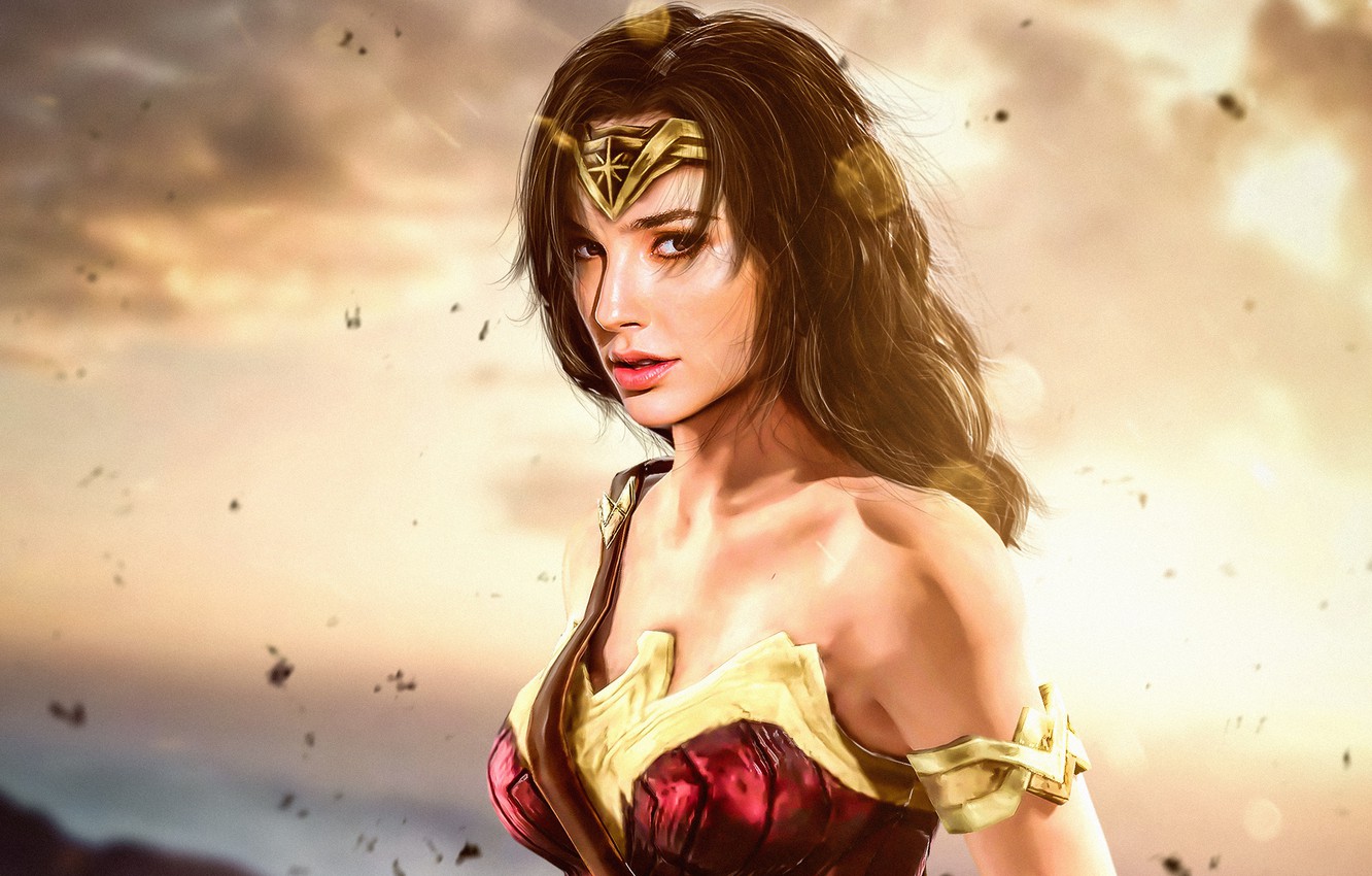 Wallpaper Wonder Woman Dc Ics Gal Gadot Diana Prince Image