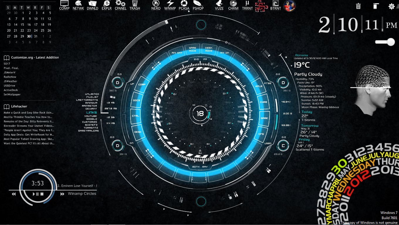 Customize Org Themes Skins Wallpaper And Icons For