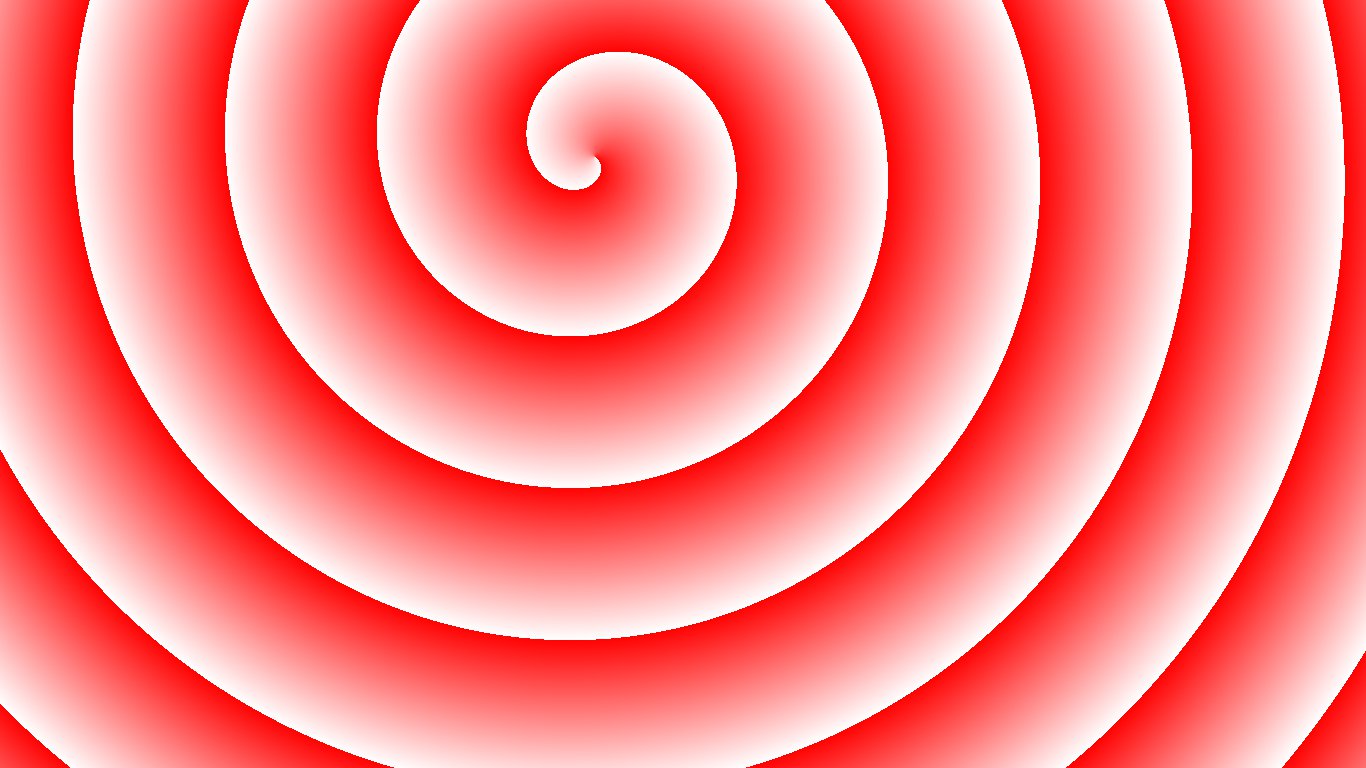 Red and White Spiral Wallpaper by Umm Barakah86 on