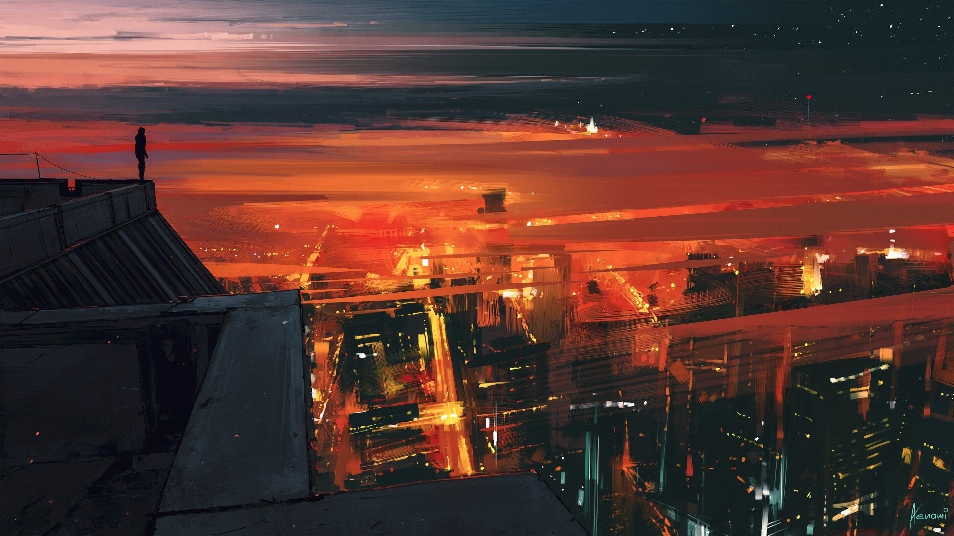 Orange Aesthetic Wallpaper