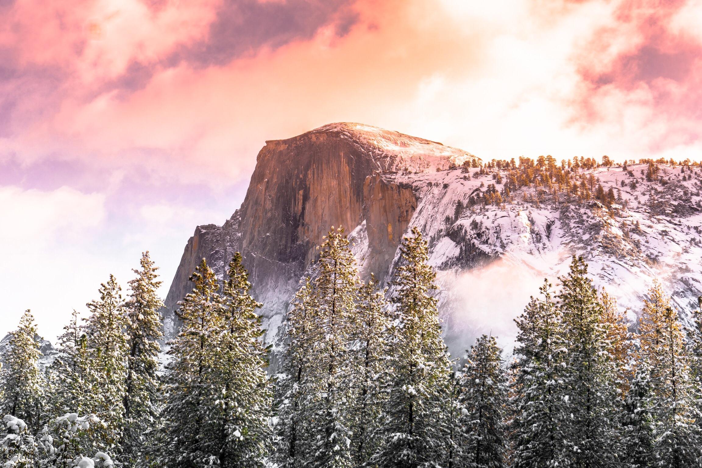 Reminded Me Of The Apple Desktop Wallpaper Half Dome Yosemite