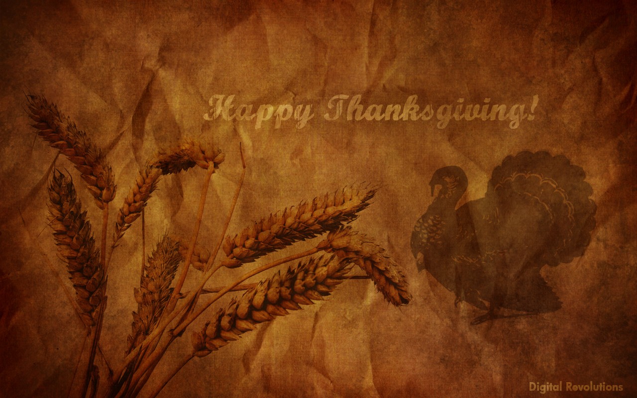 Happy Thanksgiving Wallpaper Grasscloth