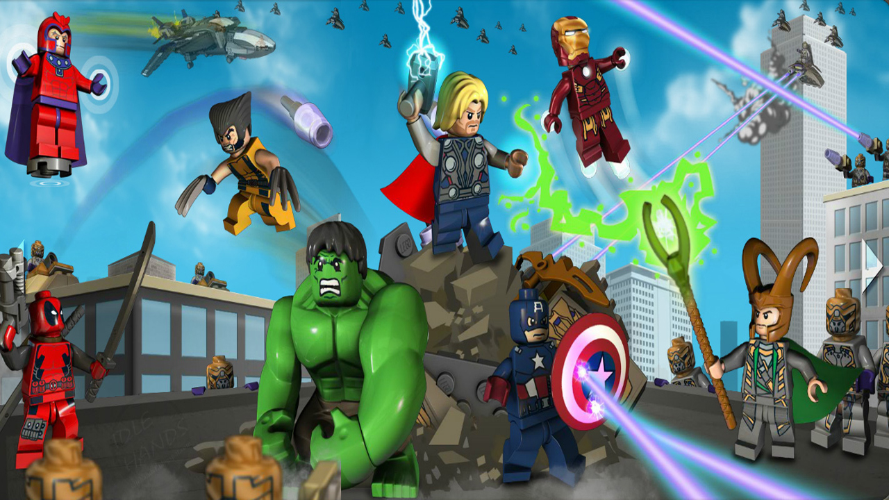 Marvel Super Heroes HD Wallpaper Lego Full Size
