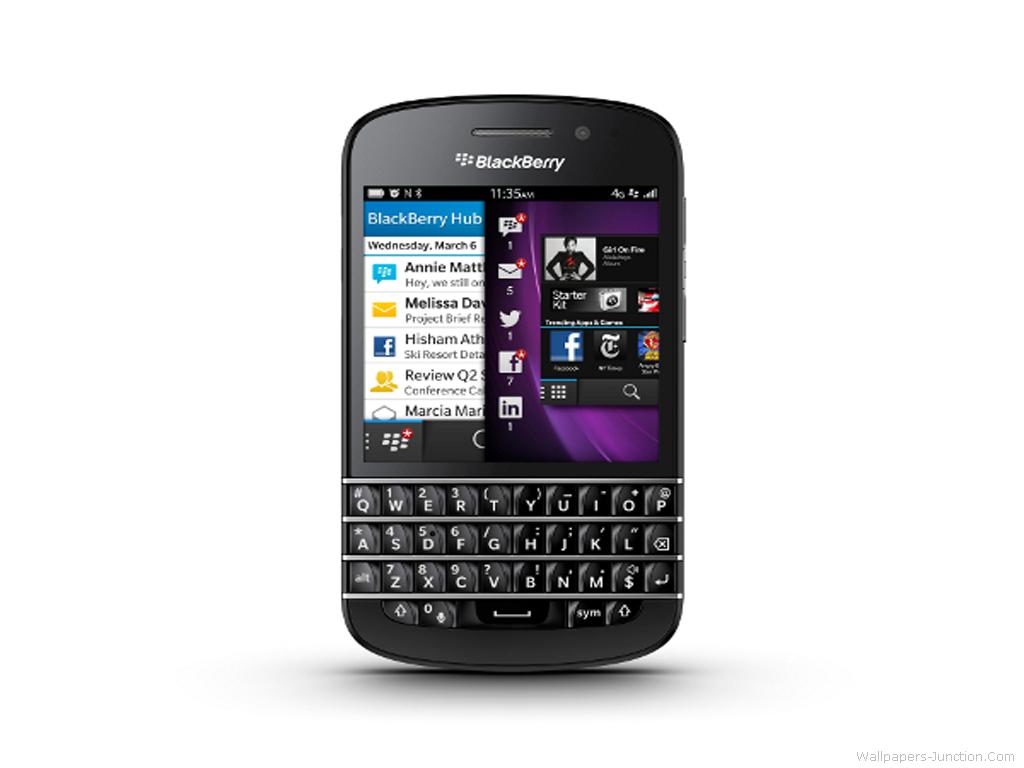 The Blackberry Q10 Is Second Of Two New Smartphones