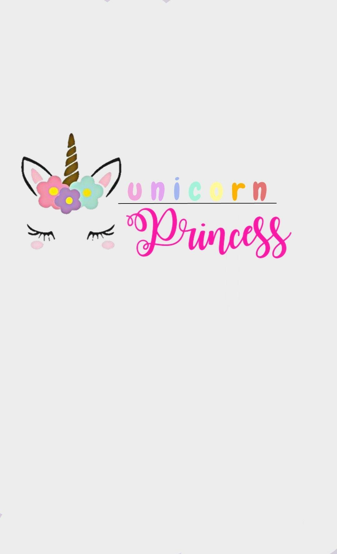 Unicorn Princess Quotes Wallpaper Party