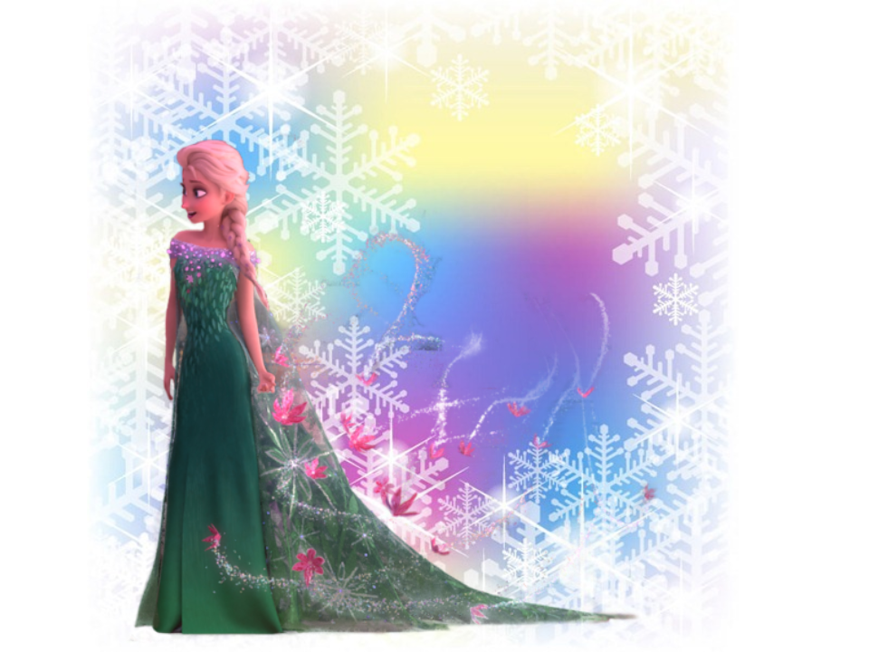 Frozen Fever  Elsa Wallpaper by courtneyfanTD on