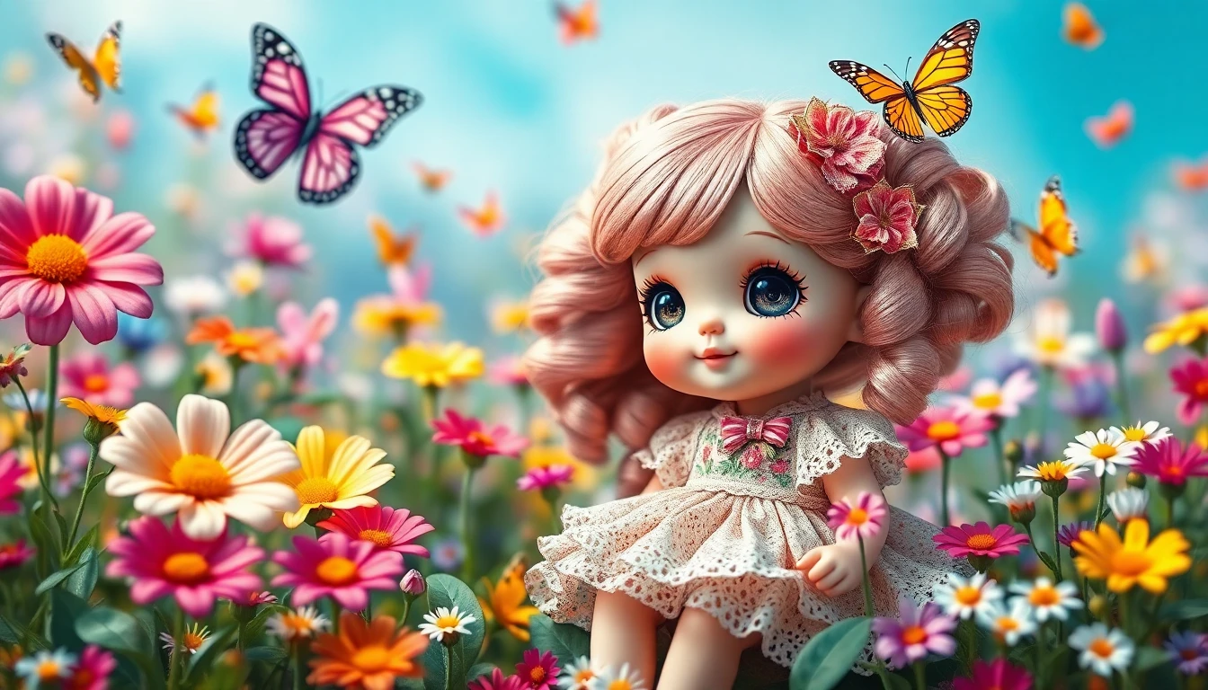 Cute Dolls Wallpaper