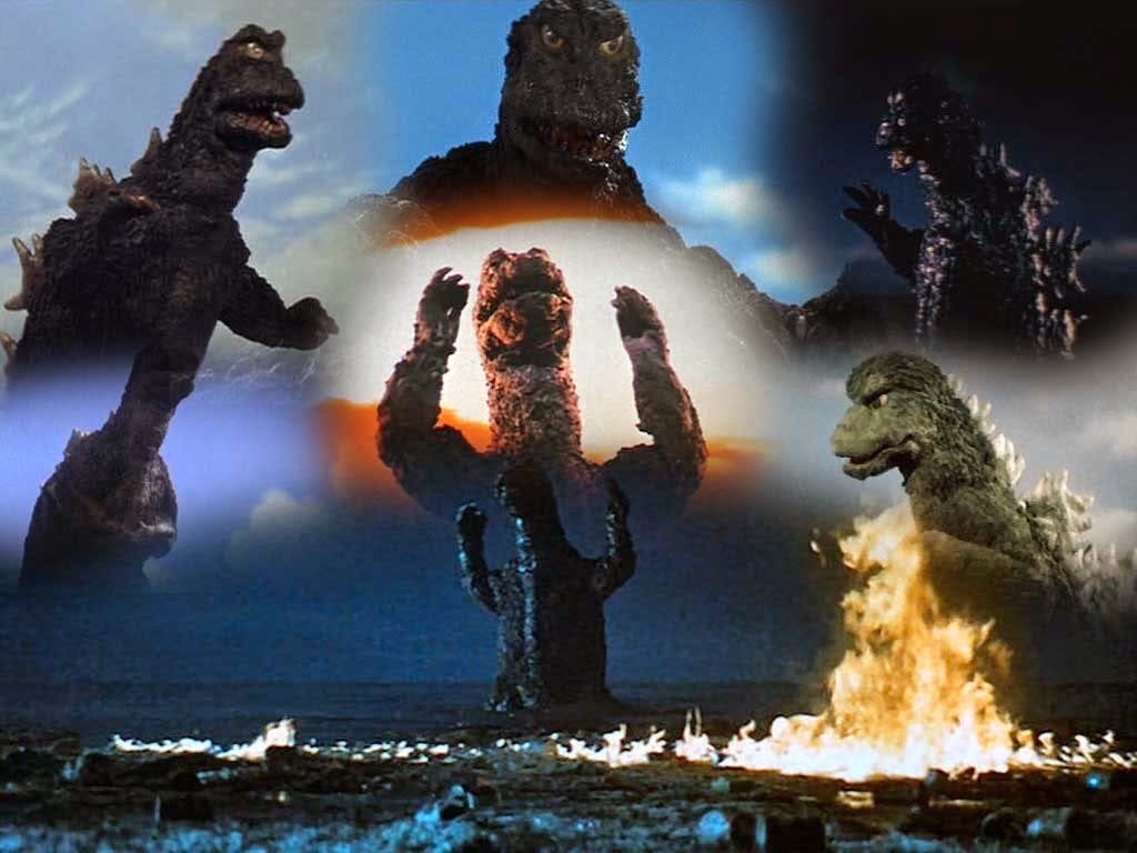 Japon Bajo El Terror Del Monstruo Gojira Godzilla