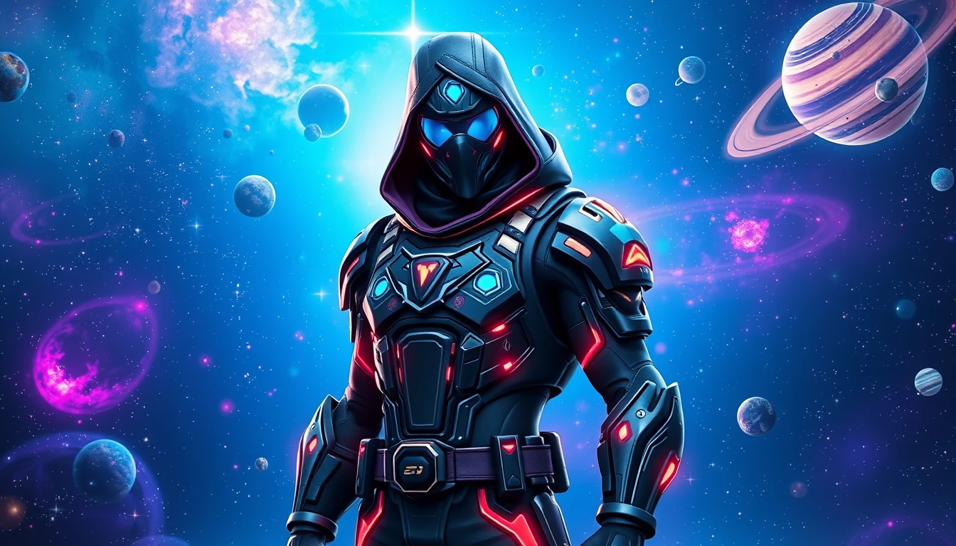 Fortnite Galaxy Skin Wallpaper