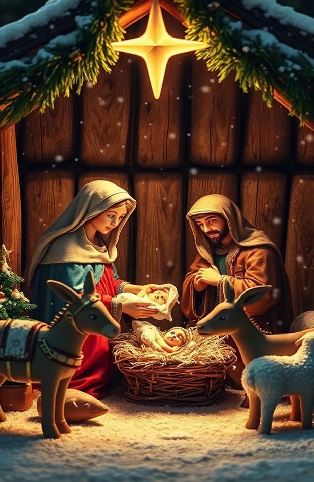 Christmas Nativity Wallpaper