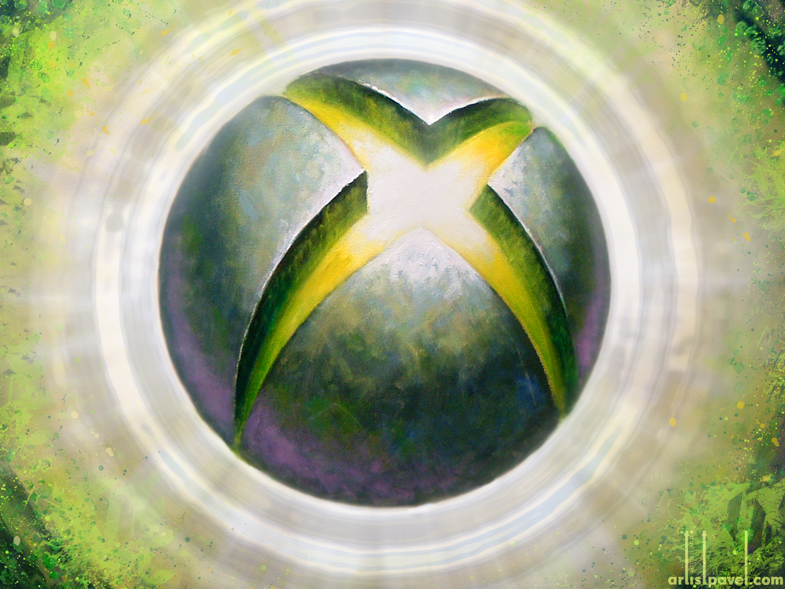 Xbox 360 Logo Wallpaper Xbox 360 logo