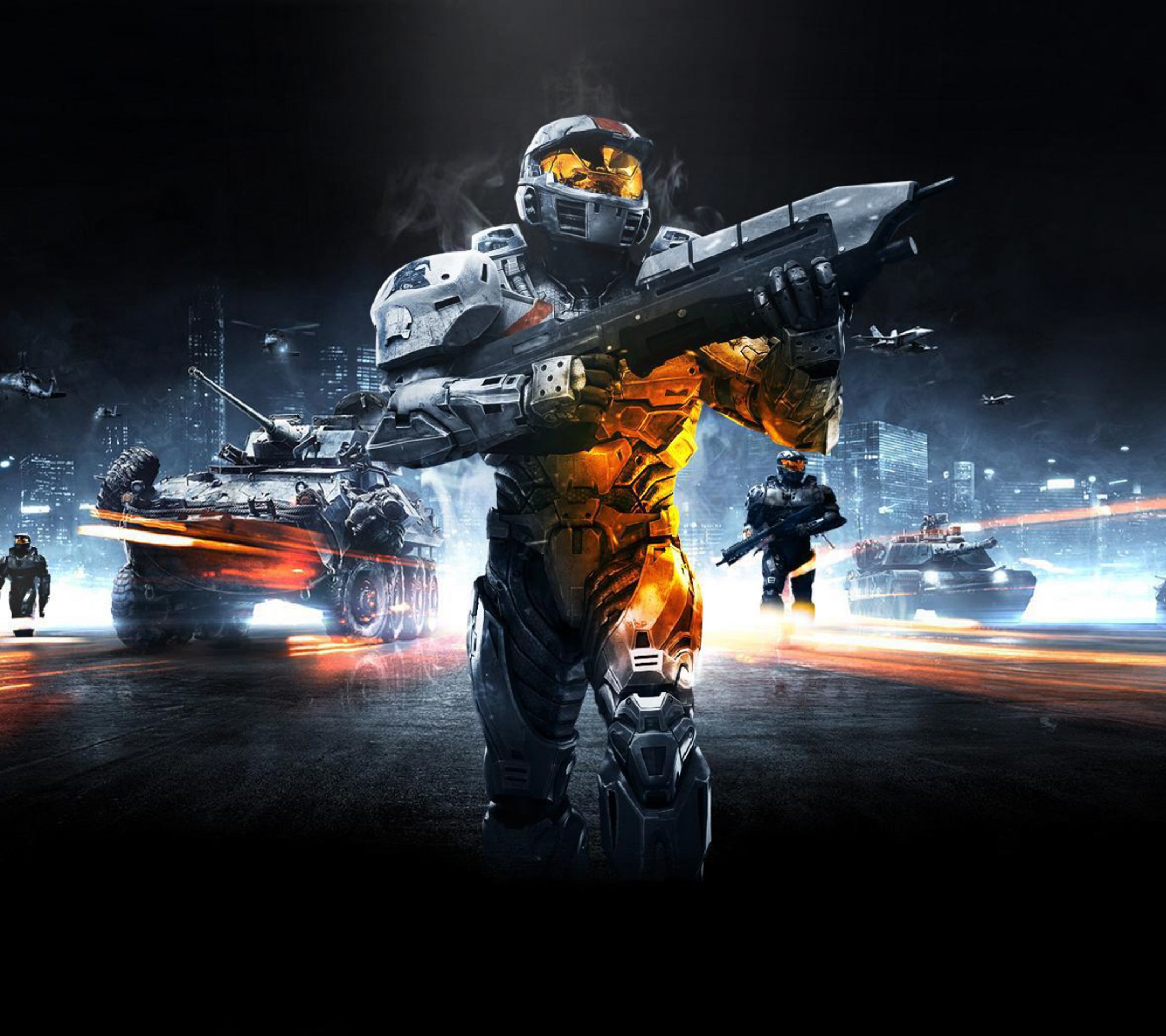 Wallpaper Halo Battlefield Screenshot Puter
